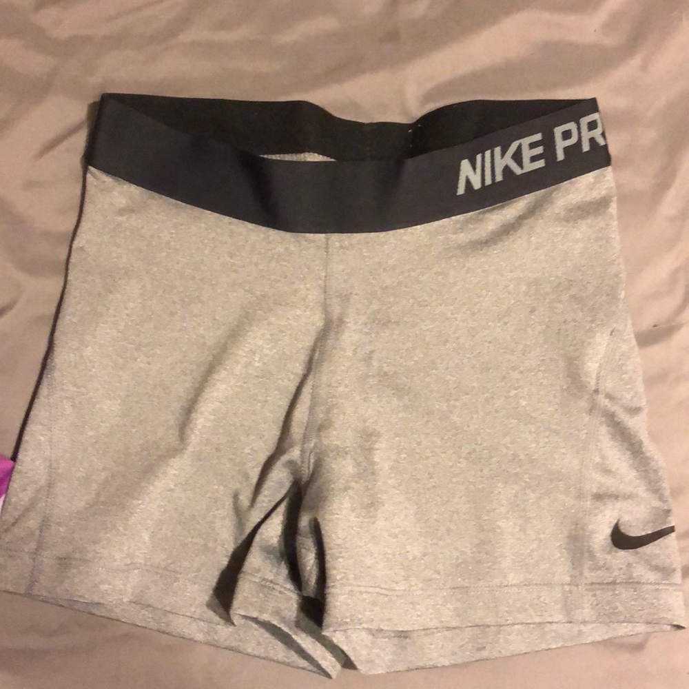 nike pro spandex shorts